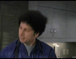 每日GIF(2021-05-22)的gif-Zach Braff Reaction GIF