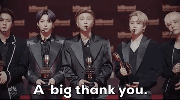 每日GIF(2021-05-24)的gif-Thank You GIF by Billboard Music Awards