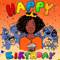 每日GIF(2021-05-25)的gif-Happy Birthday Party GIF by Hello All