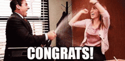 每日GIF(2021-05-28)的gif-Congratulations Congrats GIF