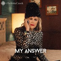 每日GIF(2021-05-28)的gif-Schitts Creek Yes GIF by CBC