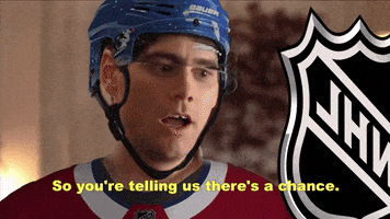 每日GIF(2021-05-30)的gif-Dumb And Dumber Theres A Chance GIF by Canadiens de Montréal
