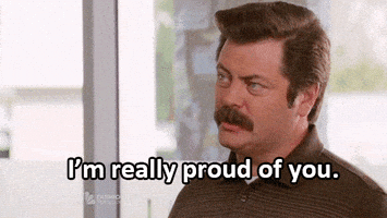 每日GIF(2021-06-02)的gif-Parks And Recreation Reaction GIF
