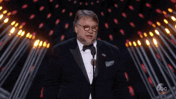 每日GIF(2021-06-02)的gif-Guillermo Del Toro Oscars GIF by The Academy Awards
