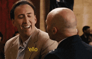 每日GIF(2021-06-04)的gif-nicolas cage hello GIF