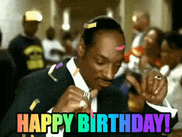每日GIF(2021-06-05)的gif-Snoop Happy Birthday GIF
