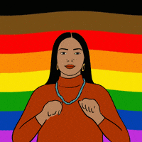 每日GIF(2021-06-09)的gif-Gay Pride Love GIF by Hello All