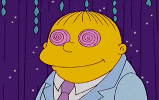 每日GIF(2021-06-11)的gif-Ralph Wiggum Trance GIF by MOODMAN