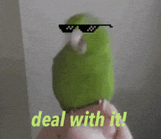 每日GIF(2021-06-11)的gif-Bird Deal With It GIF by MOODMAN