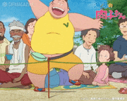 劇場アニメ映画「漁港の肉子ちゃん」的gif的gif-Untitled GIF
