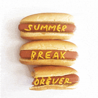 每日GIF(2021-06-13)的gif-Hot Dog Food GIF by @SummerBreak