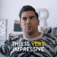 每日GIF(2021-06-13)的gif-Schitts Creek Good Job GIF by CBC