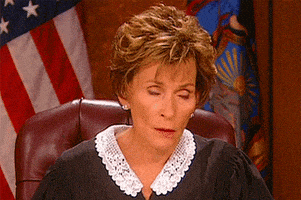每日GIF(2021-06-17)的gif-Judge Judy Reaction GIF