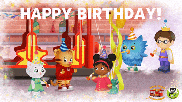 每日GIF(2021-06-18)的gif-Celebrate Happy Birthday GIF by PBS KIDS