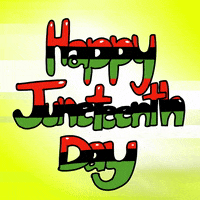 每日GIF(2021-06-20)的gif-Celebration Juneteenth GIF by AuroraDraws