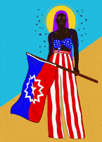 每日GIF(2021-06-20)的gif-Black Lives Matter America GIF by Tyler Resty