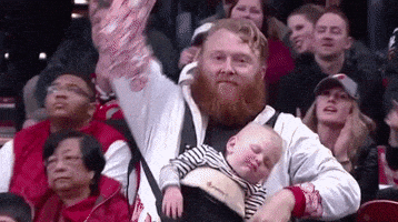 每日GIF(2021-06-21)的gif-Baby Sleeping GIF by NBA
