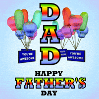每日GIF(2021-06-21)的gif-Happy Fathers Day Best Dad GIF