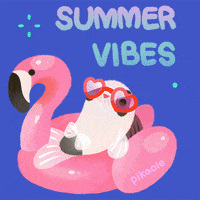 每日GIF(2021-06-21)的gif-Swimming Pool Summer GIF by pikaole