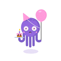 每日GIF(2021-06-22)的gif-Happy Birthday GIF by Motiongarten