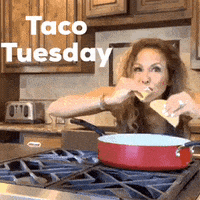 每日GIF(2021-06-23)的gif-Mexican Food Eating GIF by Tricia  Grace