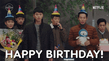 每日GIF(2021-06-25)的gif-Happy Birthday Wow GIF by The Swoon