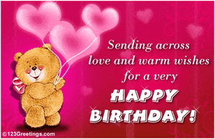 每日GIF(2021-06-25)的gif-happy birthday love GIF