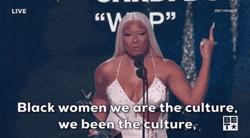 每日GIF(2021-06-28)的gif-Culture Black Women GIF by BET Awards
