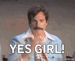 每日GIF(2021-06-29)的gif-Yes Girl GIF