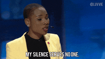 每日GIF(2021-06-30)的gif-Speak Up Ted Talk GIF by Luvvie Ajayi Jones