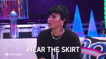 每日GIF(2021-07-01)的gif-Demi Lovato Pride GIF by YouTube