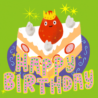 每日GIF(2021-07-06)的gif-Happy Birthday GIF by curly_mads