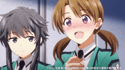 TVアニメ「魔法科高校の優等生」【公式】的gif的gif-Untitled GIF