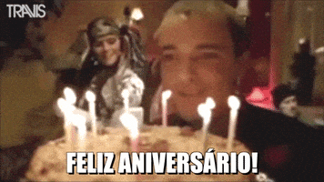每日GIF(2021-07-08)的gif-Happy Birthday Meme GIF by Travis