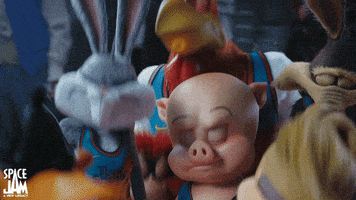 每日GIF(2021-07-10)的gif-Shocked Lebron James GIF by Space Jam