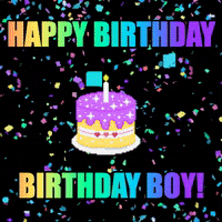 每日GIF(2021-07-12)的gif-Happy Birthday GIF by swerk