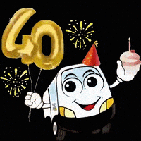每日GIF(2021-07-12)的gif-Happy Birthday Car GIF by Gain City