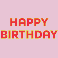 每日GIF(2021-07-12)的gif-Celebrate Happy Birthday GIF by hannahgraphix