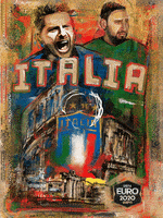 每日GIF(2021-07-12)的gif-Euro 2020 Italy GIF by ESPN