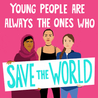 每日GIF(2021-07-13)的gif-Greta Thunberg Youth GIF by INTO ACTION