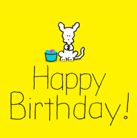 每日GIF(2021-07-13)的gif-Happy Birthday GIF by Chippy the Dog