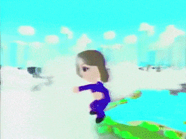 每日GIF(2021-07-16)的gif-Flying Video Game GIF by Soccer Mommy
