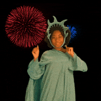 每日GIF(2021-07-16)的gif-Independence Day Yes GIF by Hello All