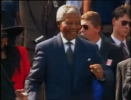 每日GIF(2021-07-19)的gif-Nelson Mandela GIF