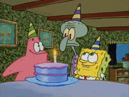 每日GIF(2021-07-24)的gif-Happy Birthday GIF by SpongeBob SquarePants