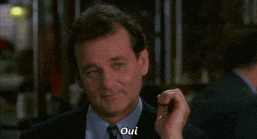 每日GIF(2021-07-24)的gif-Bill Murray Yes GIF by Filmin
