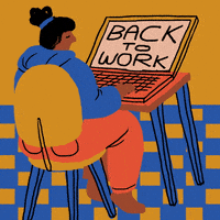 每日GIF(2021-07-27)的gif-Sleepy Work From Home GIF by Hello All