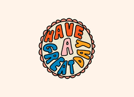 每日GIF(2021-07-28)的gif-Have A Good Day GIF by Poppy Deyes