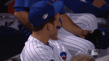 每日GIF(2021-07-30)的gif-Chicago Cubs Flirt GIF by MLB