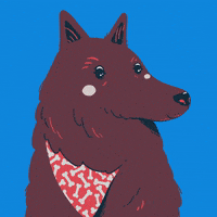 每日GIF(2021-08-03)的gif-Dog Puppy GIF by cerysevansillustration